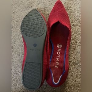 Rothy’s pointed flats, size 9